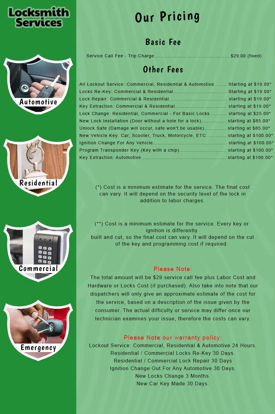 Ashland VA Locksmith Store Ashland, VA 804-322-1350